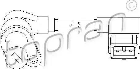 Topran 501 296 - Impulsu devējs, Kloķvārpsta autodraugiem.lv