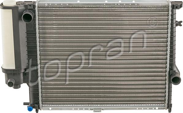 Topran 502 281 - Radiators, Motora dzesēšanas sistēma autodraugiem.lv