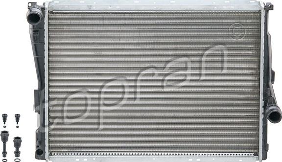 Topran 502 278 - Radiators, Motora dzesēšanas sistēma autodraugiem.lv