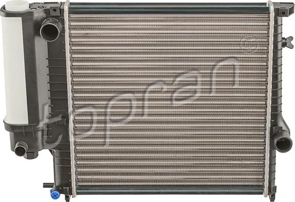Topran 502 272 - Radiators, Motora dzesēšanas sistēma autodraugiem.lv