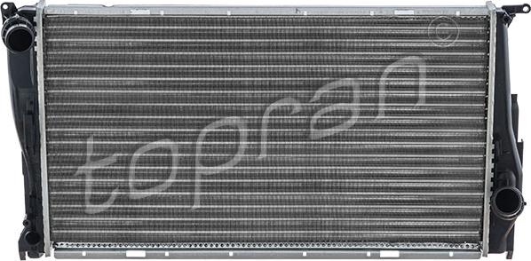 Topran 502 277 - Radiators, Motora dzesēšanas sistēma autodraugiem.lv