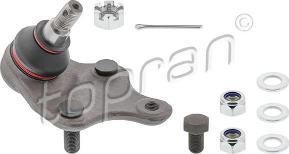 Topran 626 510 - Balst / Virzošais šarnīrs autodraugiem.lv