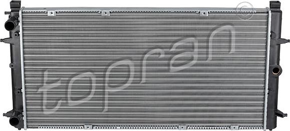 Topran 105 746 - Radiators, Motora dzesēšanas sistēma autodraugiem.lv