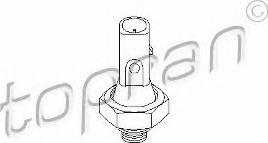 Topran 108 894 015 - Devējs, Eļļas spiediens autodraugiem.lv