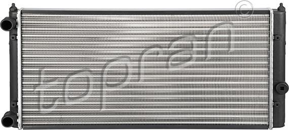 Topran 103 004 - Radiators, Motora dzesēšanas sistēma autodraugiem.lv