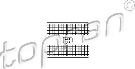 Topran 103 141 - Slēdzis, Aizmugurējā stikla apsilde autodraugiem.lv