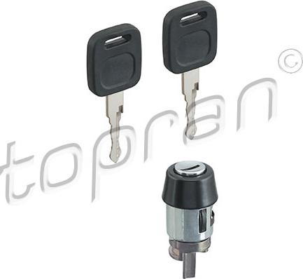 Topran 107090 - Slēdzenes cilindrs, Aizdedzes slēdzis autodraugiem.lv
