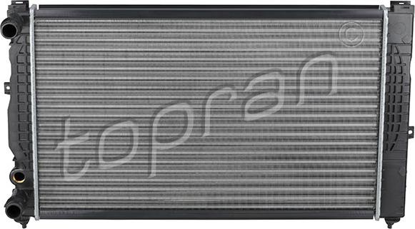 Topran 107 151 - Radiators, Motora dzesēšanas sistēma autodraugiem.lv