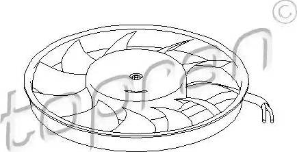 Topran 110 221 - Ventilators, Motora dzesēšanas sistēma autodraugiem.lv