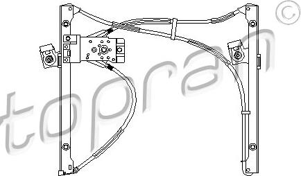 Topran 111 708 - Stikla pacelšanas mehānisms autodraugiem.lv