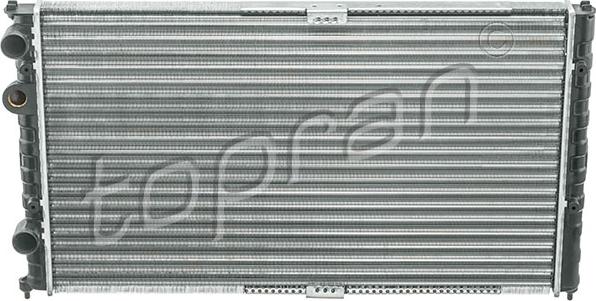Topran 113 325 - Radiators, Motora dzesēšanas sistēma autodraugiem.lv