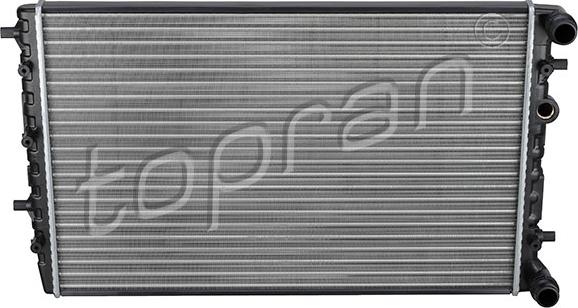 Topran 112 221 - Radiators, Motora dzesēšanas sistēma autodraugiem.lv