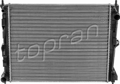 Topran 700 962 - Radiators, Motora dzesēšanas sistēma autodraugiem.lv