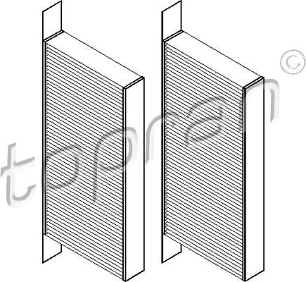 Topran 700 726 755 - Filtrs, Salona telpas gaiss autodraugiem.lv