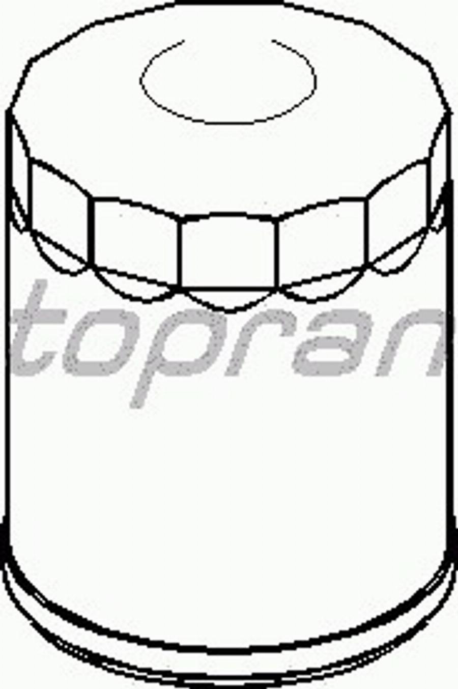 Topran 720803015 - Eļļas filtrs autodraugiem.lv