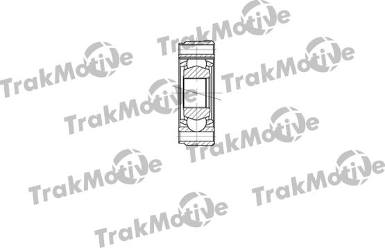 TrakMotive 45-0098 - Šarnīru komplekts, Piedziņas vārpsta autodraugiem.lv