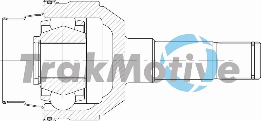 TrakMotive 45-0294 - Šarnīru komplekts, Piedziņas vārpsta autodraugiem.lv