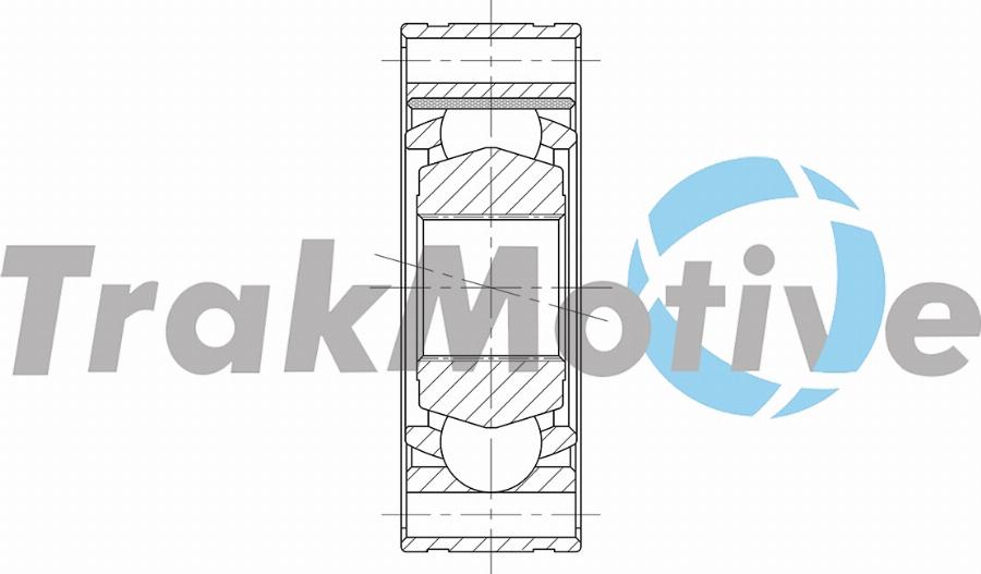 TrakMotive 45-0287 - Šarnīru komplekts, Piedziņas vārpsta autodraugiem.lv