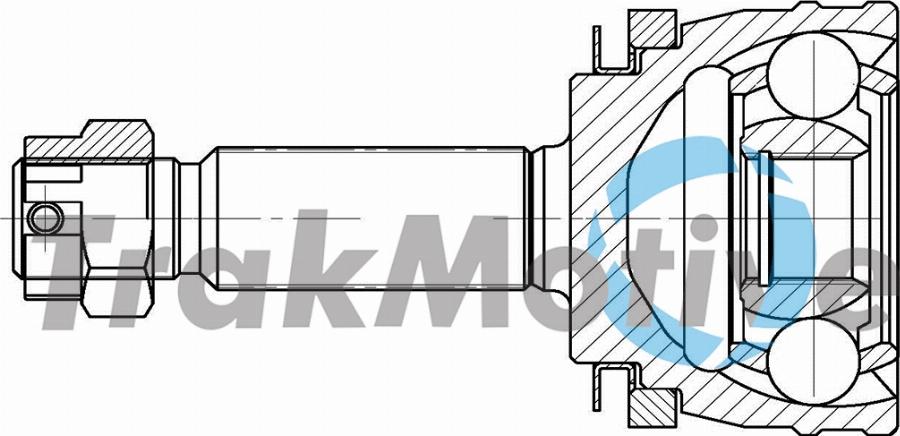 TrakMotive 40-0959 - Šarnīru komplekts, Piedziņas vārpsta autodraugiem.lv
