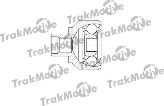 TrakMotive 40-0591 - Šarnīru komplekts, Piedziņas vārpsta autodraugiem.lv