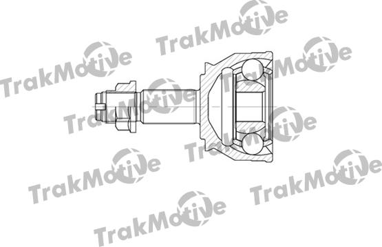 TrakMotive 40-0569 - Šarnīru komplekts, Piedziņas vārpsta autodraugiem.lv