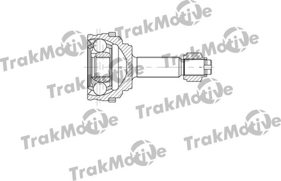TrakMotive 40-0642 - Šarnīru komplekts, Piedziņas vārpsta autodraugiem.lv