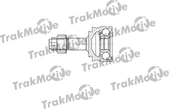 TrakMotive 40-0668 - Šarnīru komplekts, Piedziņas vārpsta autodraugiem.lv