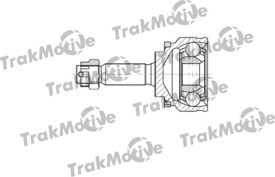 TrakMotive 40-0688 - Šarnīru komplekts, Piedziņas vārpsta autodraugiem.lv