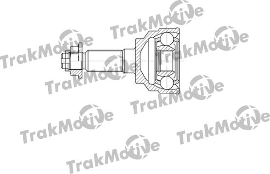 TrakMotive 40-0634 - Šarnīru komplekts, Piedziņas vārpsta autodraugiem.lv