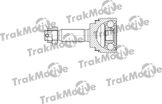 TrakMotive 40-0678 - Šarnīru komplekts, Piedziņas vārpsta autodraugiem.lv