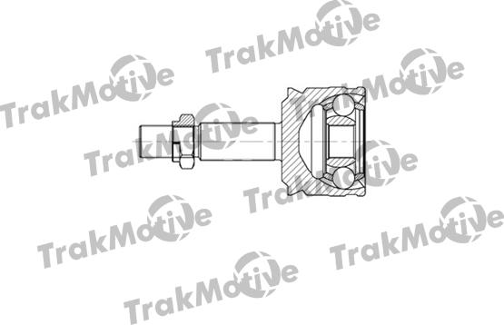 TrakMotive 40-0725 - Šarnīru komplekts, Piedziņas vārpsta autodraugiem.lv