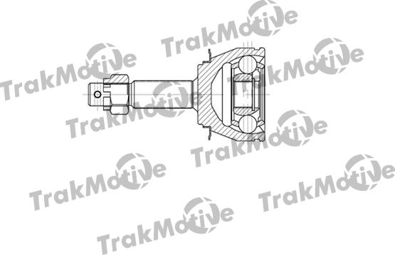 TrakMotive 40-0727 - Šarnīru komplekts, Piedziņas vārpsta autodraugiem.lv