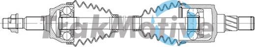 TrakMotive 30-1407 - Piedziņas vārpsta autodraugiem.lv