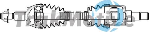 TrakMotive 30-1695 - Piedziņas vārpsta autodraugiem.lv