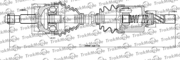 TrakMotive 30-1139 - Piedziņas vārpsta autodraugiem.lv