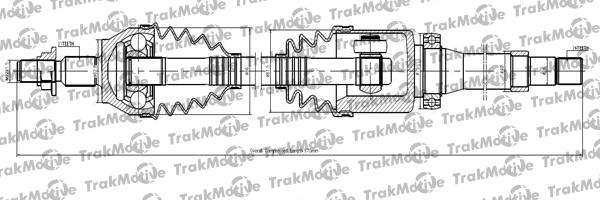 TrakMotive 30-1138 - Piedziņas vārpsta autodraugiem.lv