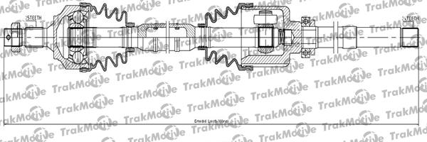 TrakMotive 30-1216 - Piedziņas vārpsta autodraugiem.lv