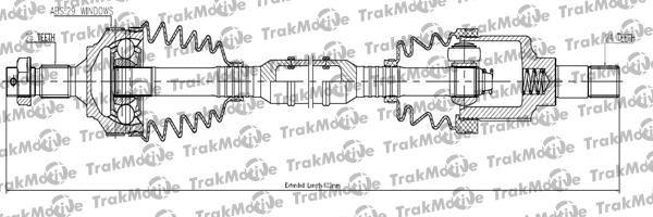 TrakMotive 30-1226 - Piedziņas vārpsta autodraugiem.lv