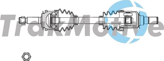 TrakMotive 30-1735 - Piedziņas vārpsta autodraugiem.lv
