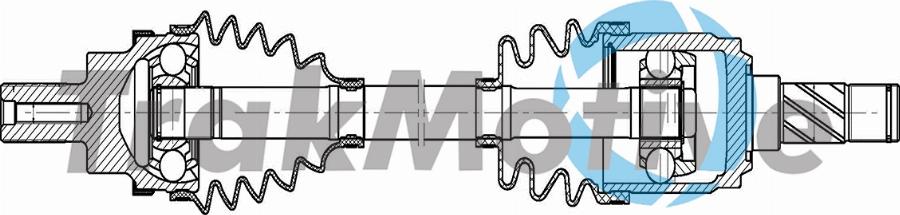 TrakMotive 30-2110 - Piedziņas vārpsta autodraugiem.lv