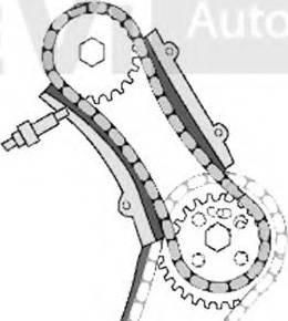 Trevi Automotive KC1009 - Sadales vārpstas piedziņas ķēdes komplekts autodraugiem.lv