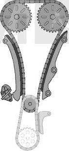Trevi Automotive KC1013 - Sadales vārpstas piedziņas ķēdes komplekts autodraugiem.lv