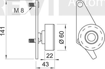 Trevi Automotive TA1102 - Parazīt / Vadrullītis, Ķīļrievu siksna autodraugiem.lv