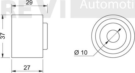 Trevi Automotive TA1372 - Parazīt / Vadrullītis, Ķīļrievu siksna autodraugiem.lv