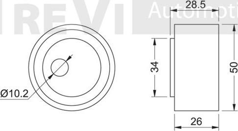 Trevi Automotive TA1262 - Parazīt / Vadrullītis, Ķīļrievu siksna autodraugiem.lv