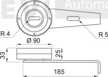 Trevi Automotive TA1209 - Parazīt / Vadrullītis, Ķīļrievu siksna autodraugiem.lv