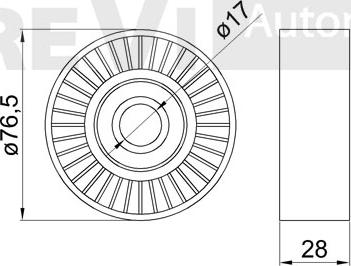 Trevi Automotive TA2072 - Parazīt / Vadrullītis, Ķīļrievu siksna autodraugiem.lv