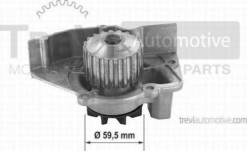 Trevi Automotive TP448 - Ūdenssūknis autodraugiem.lv