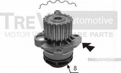 Trevi Automotive TP1455 - Ūdenssūknis autodraugiem.lv