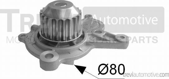 Trevi Automotive TP1163 - Ūdenssūknis autodraugiem.lv